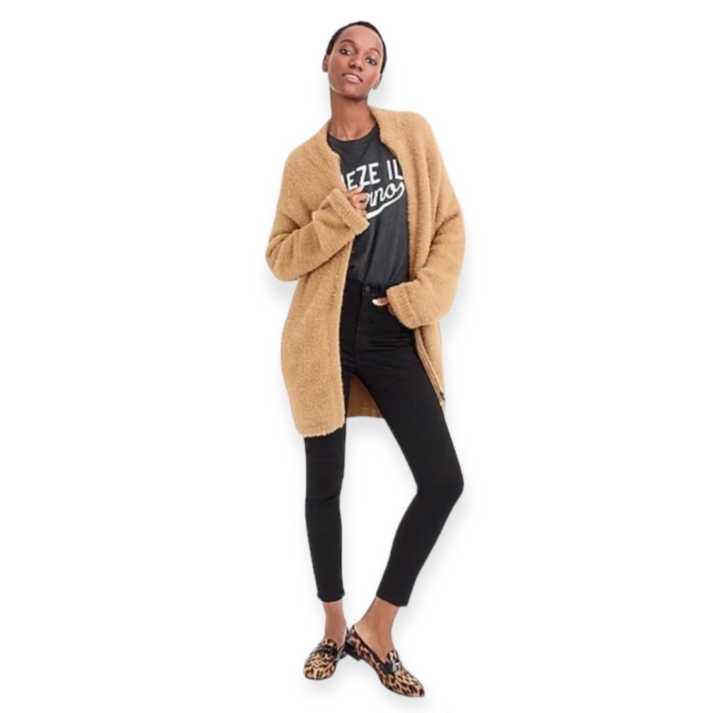 J.Crew x Point Sur Fuzzy Cardigan | Jacket - Picture 3 of 8